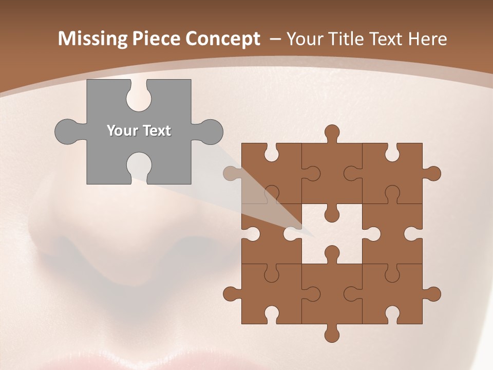 Table Meeting Human PowerPoint Template