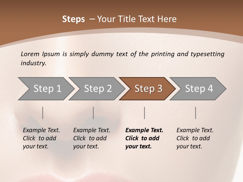 Table Meeting Human PowerPoint Template
