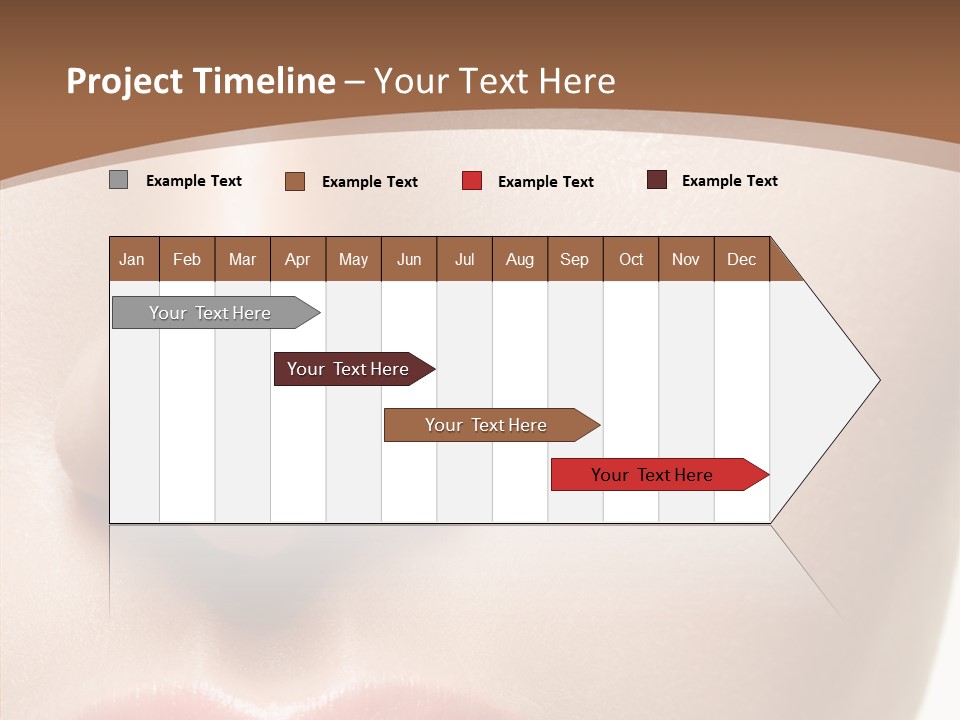 Table Meeting Human PowerPoint Template