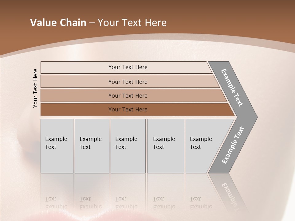 Table Meeting Human PowerPoint Template