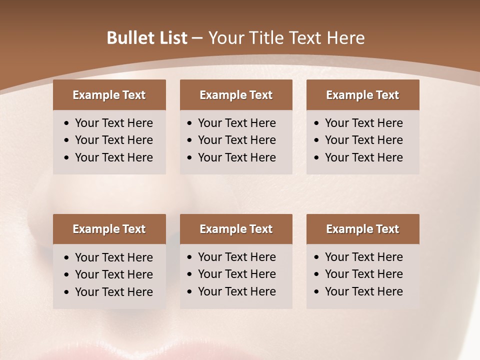 Table Meeting Human PowerPoint Template