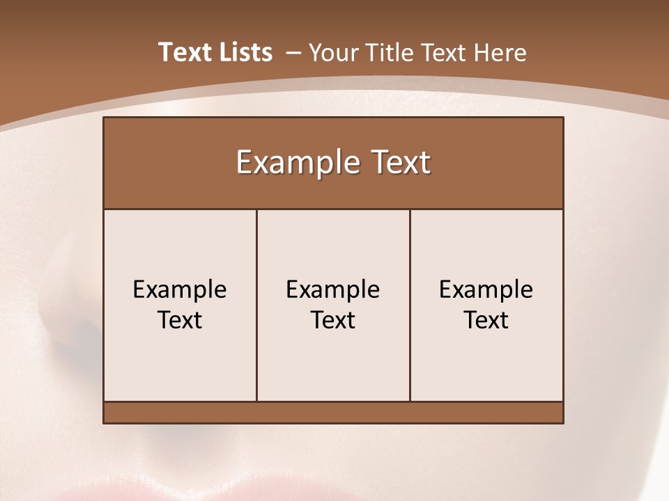 Table Meeting Human PowerPoint Template