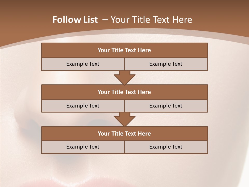 Table Meeting Human PowerPoint Template