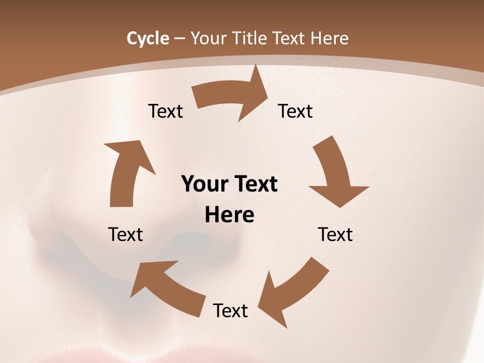 Table Meeting Human PowerPoint Template