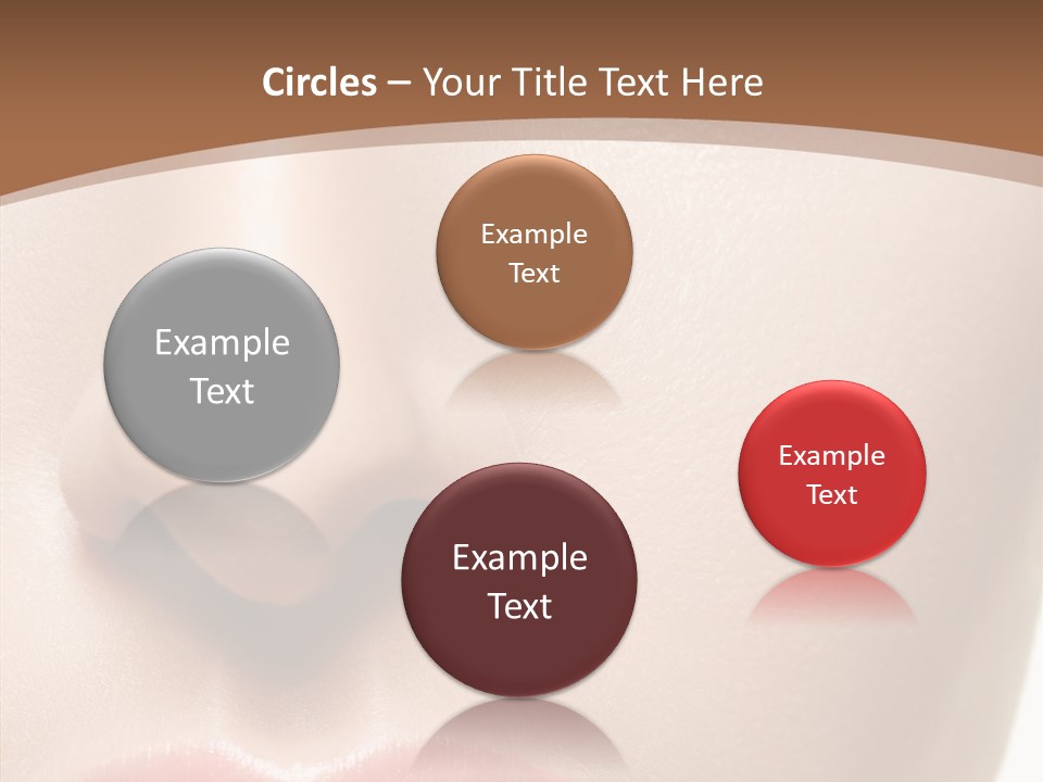 Table Meeting Human PowerPoint Template