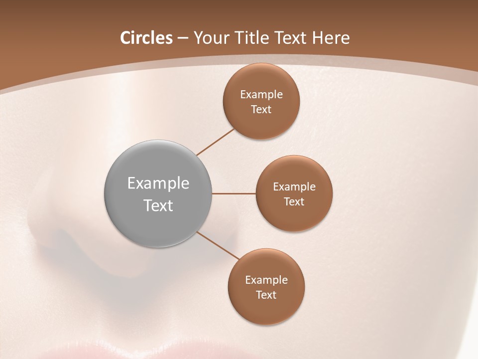 Table Meeting Human PowerPoint Template