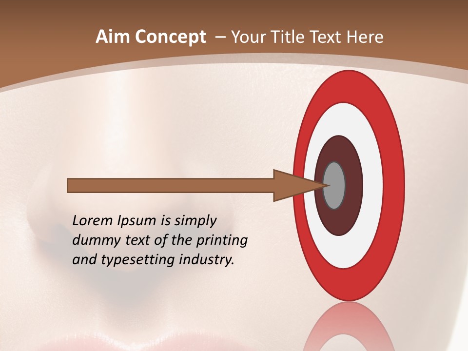 Table Meeting Human PowerPoint Template