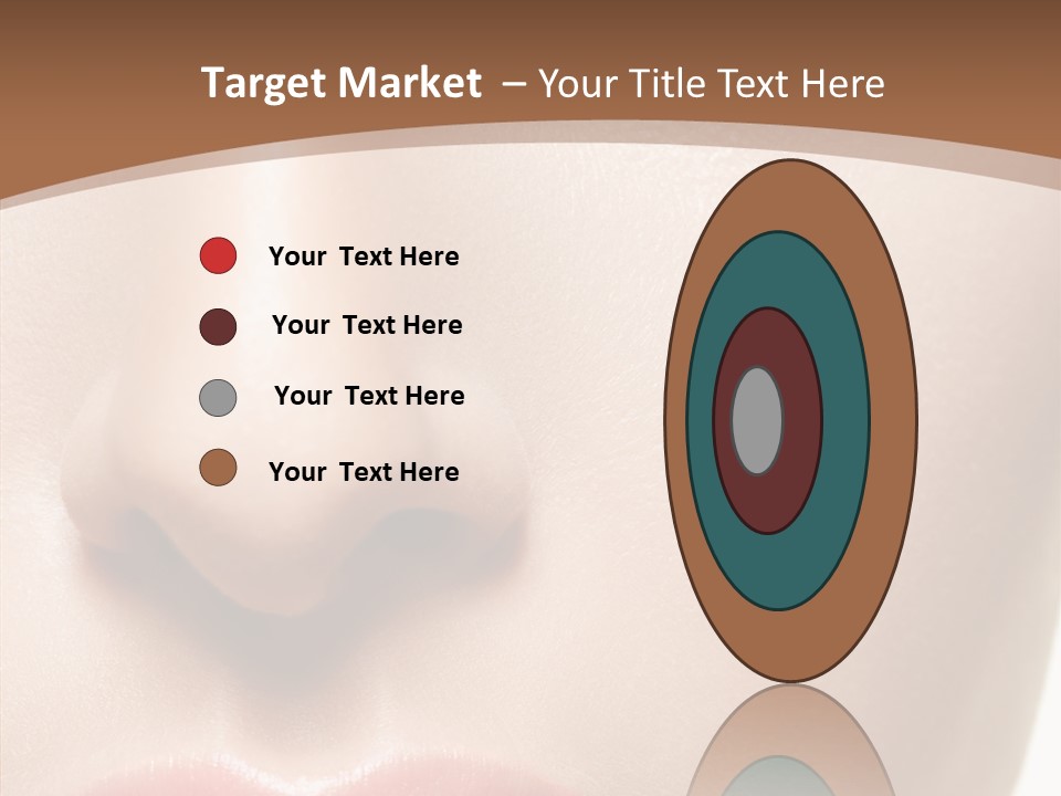 Table Meeting Human PowerPoint Template