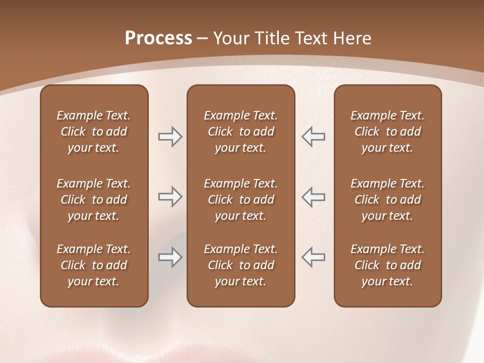 Table Meeting Human PowerPoint Template