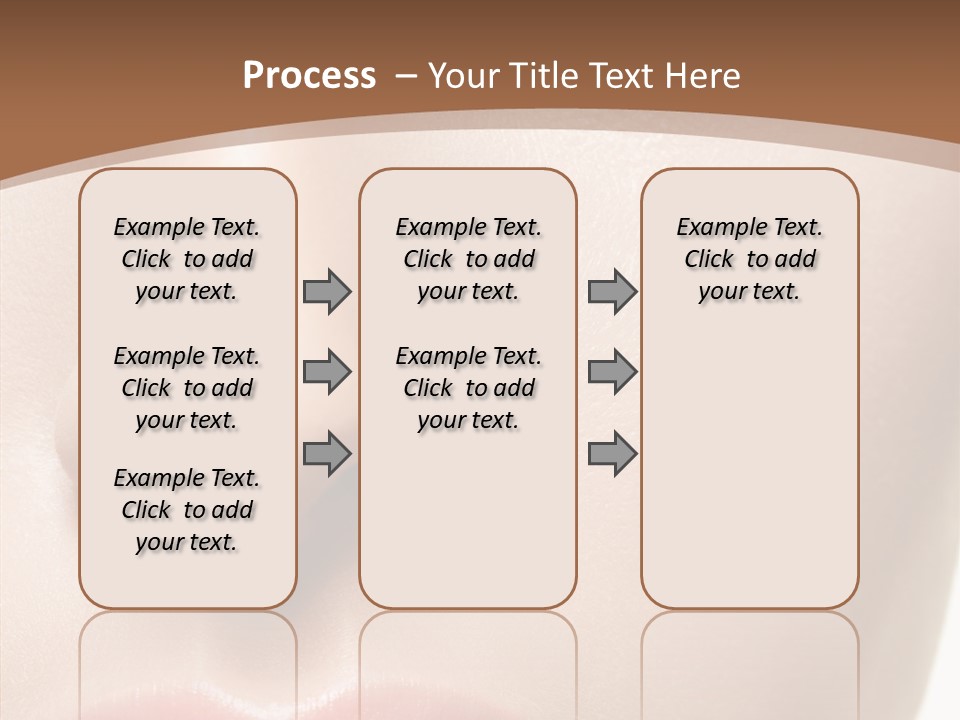 Table Meeting Human PowerPoint Template