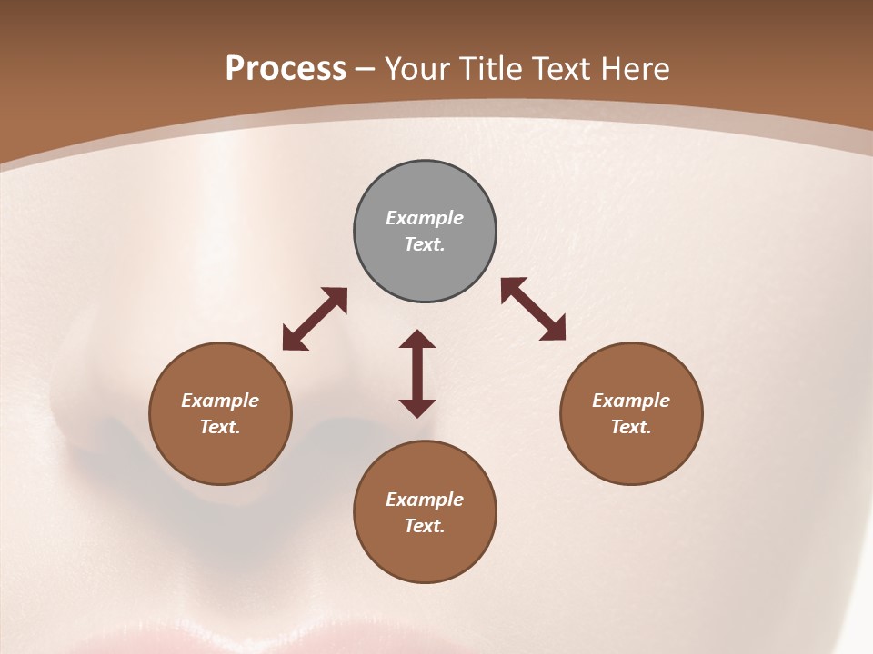 Table Meeting Human PowerPoint Template
