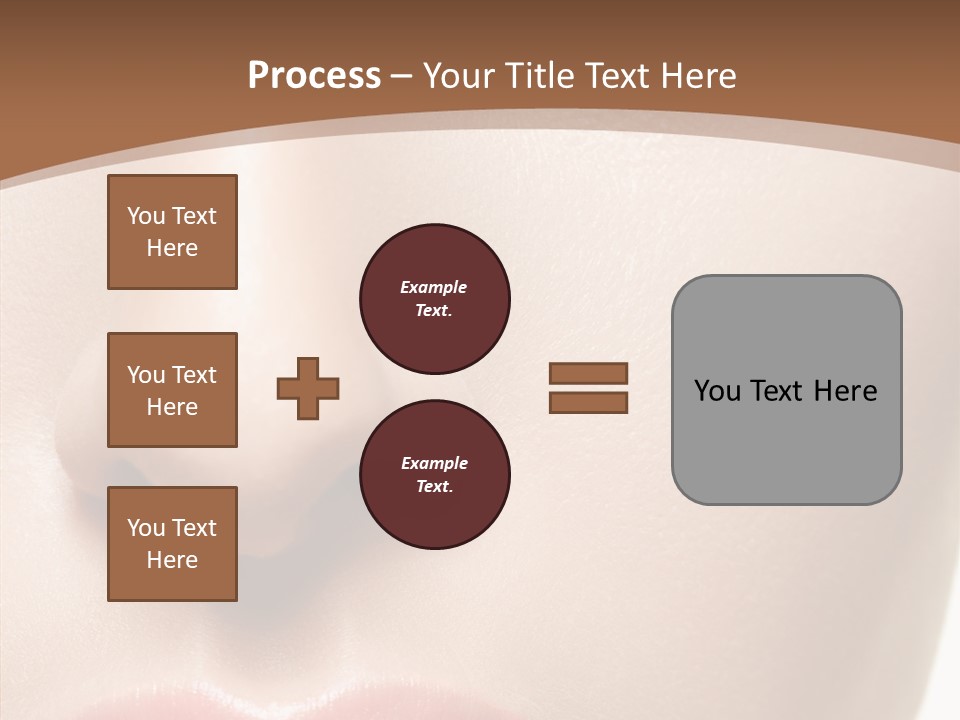 Table Meeting Human PowerPoint Template