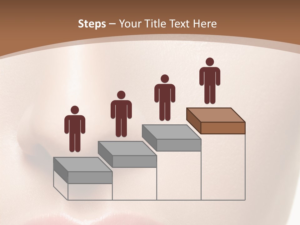 Table Meeting Human PowerPoint Template