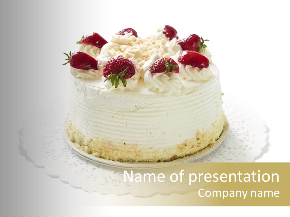 Indulgence Sweet Delicious PowerPoint Template