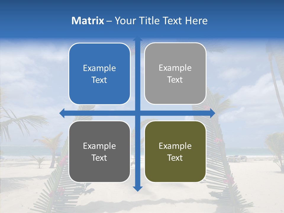 Travel Paradise Scenic PowerPoint Template