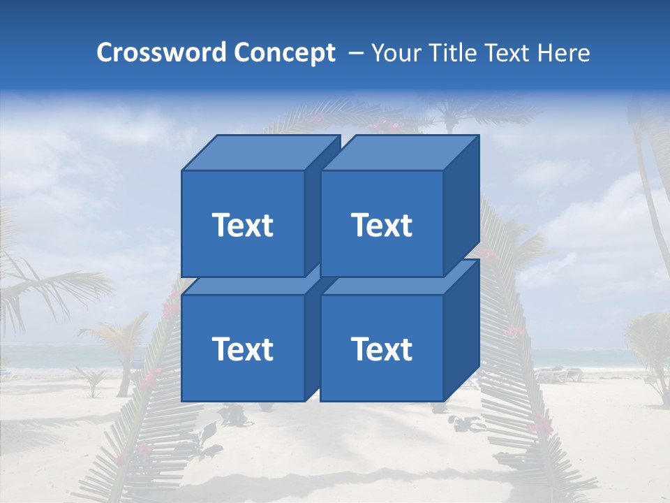 Travel Paradise Scenic PowerPoint Template