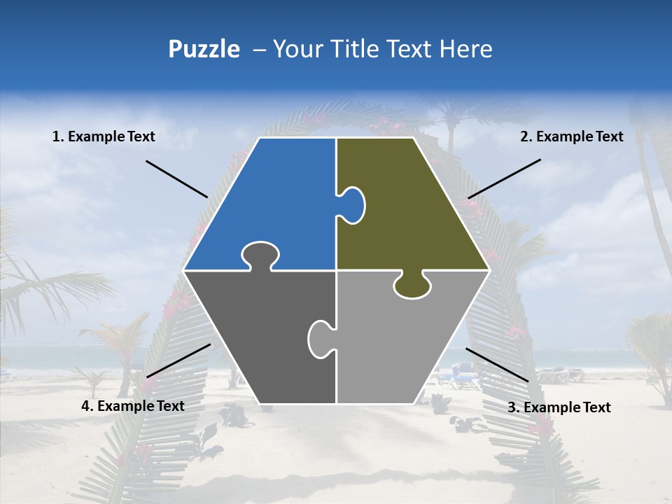 Travel Paradise Scenic PowerPoint Template