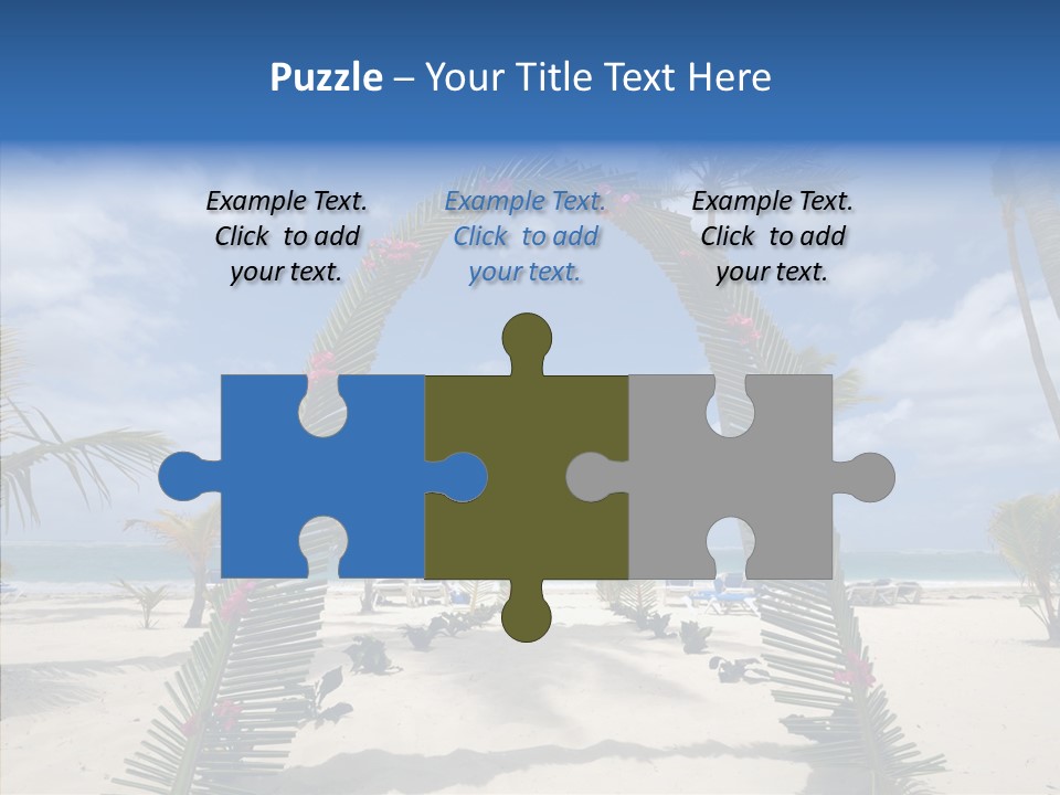 Travel Paradise Scenic PowerPoint Template