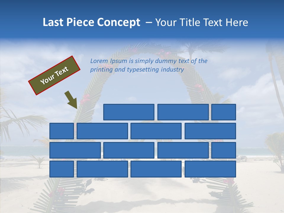 Travel Paradise Scenic PowerPoint Template