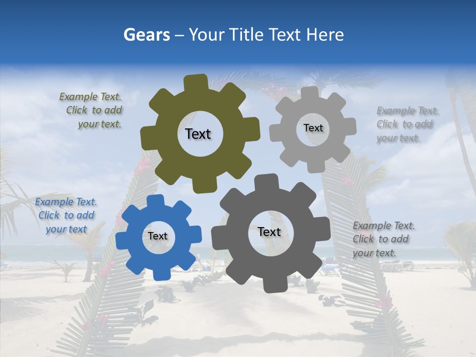 Travel Paradise Scenic PowerPoint Template