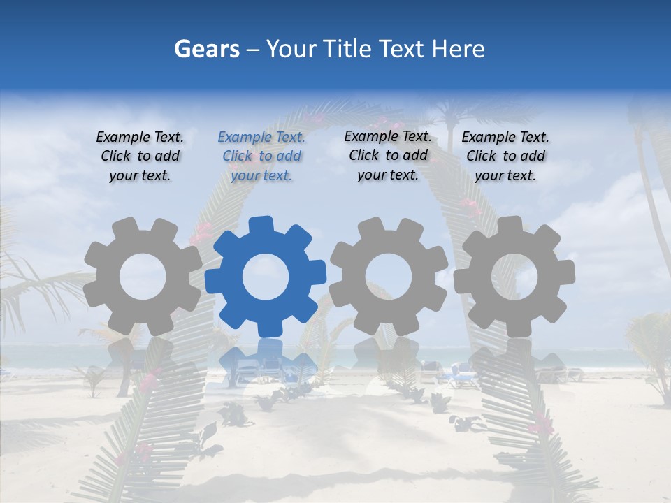 Travel Paradise Scenic PowerPoint Template