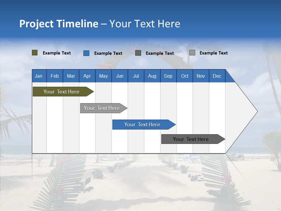 Travel Paradise Scenic PowerPoint Template