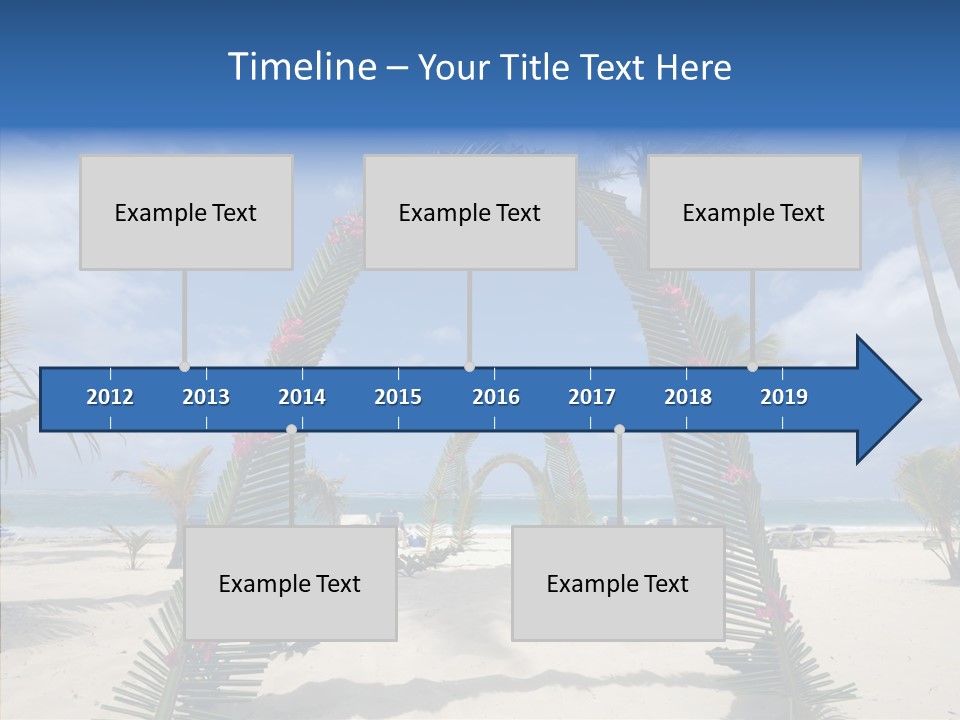 Travel Paradise Scenic PowerPoint Template