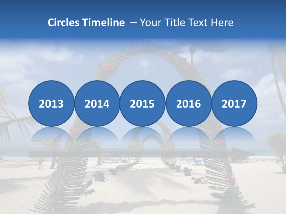 Travel Paradise Scenic PowerPoint Template