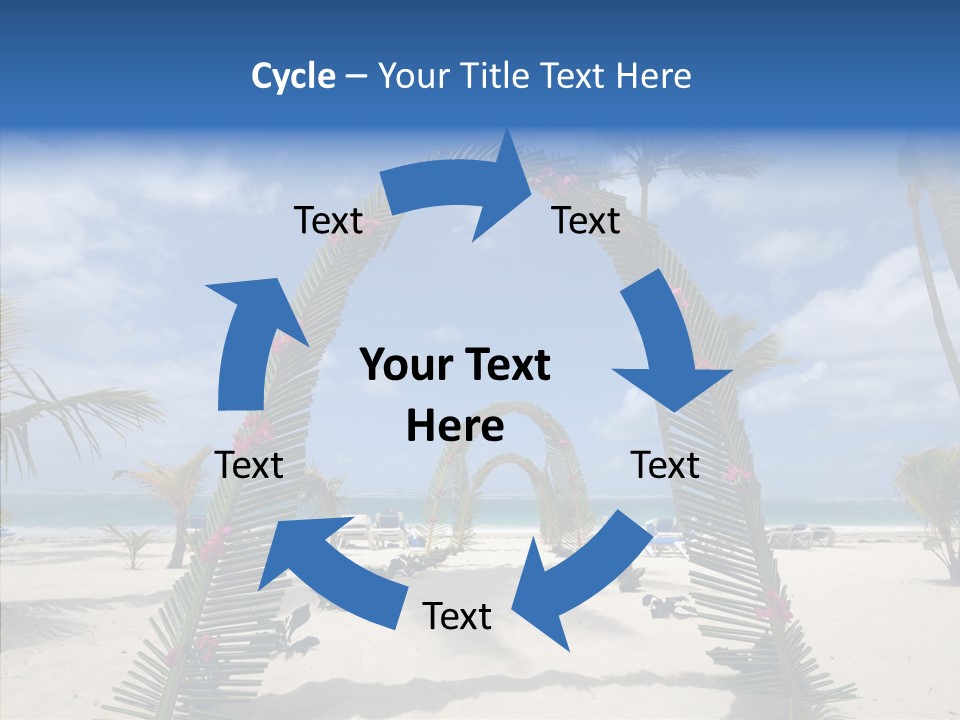 Travel Paradise Scenic PowerPoint Template