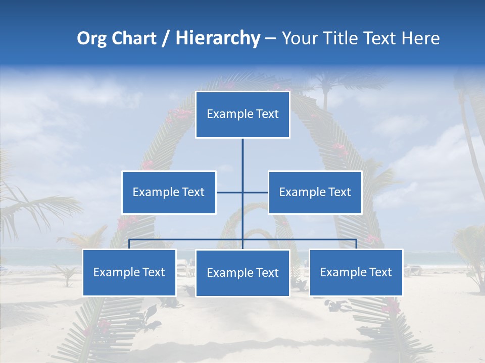 Travel Paradise Scenic PowerPoint Template