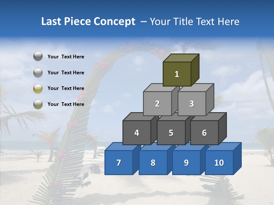 Travel Paradise Scenic PowerPoint Template