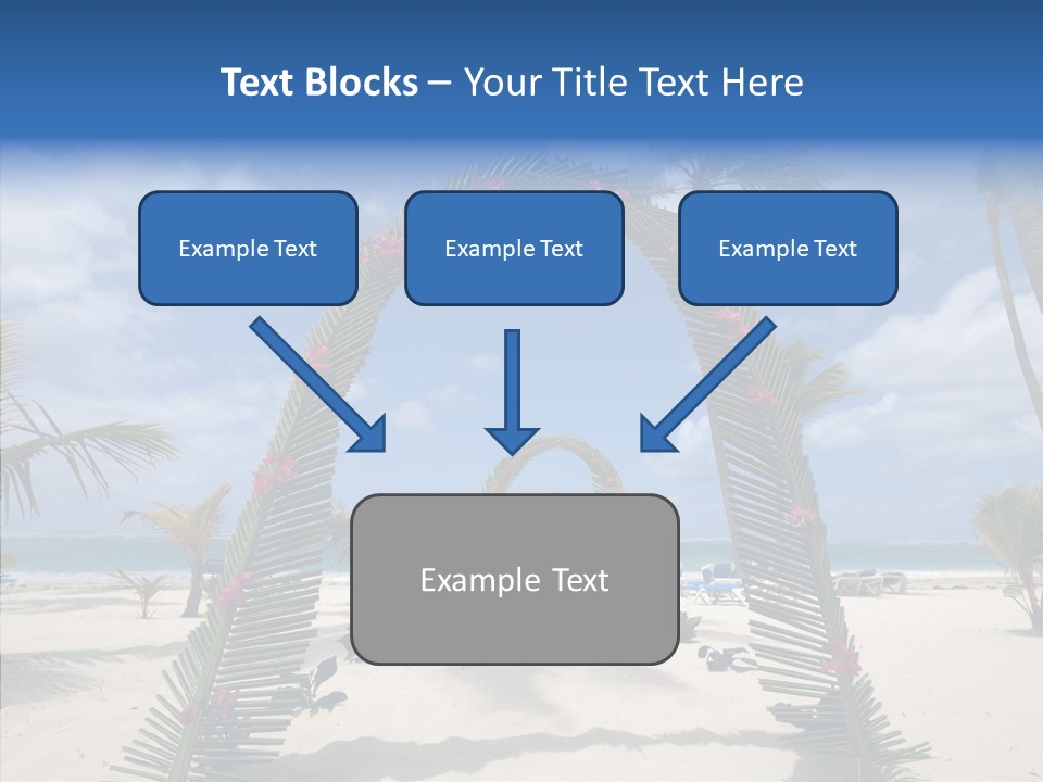 Travel Paradise Scenic PowerPoint Template