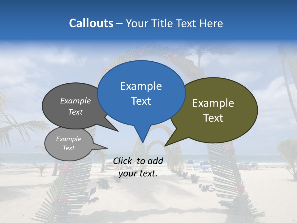 Travel Paradise Scenic PowerPoint Template