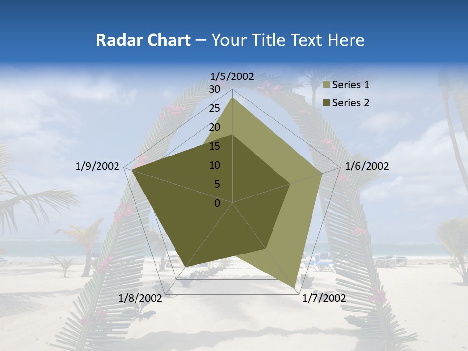 Travel Paradise Scenic PowerPoint Template