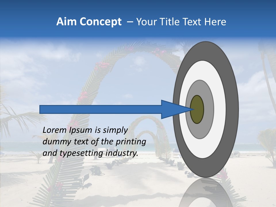 Travel Paradise Scenic PowerPoint Template