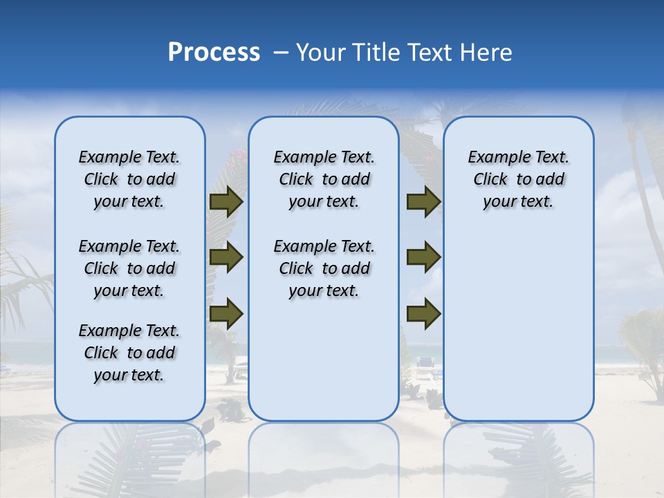 Travel Paradise Scenic PowerPoint Template
