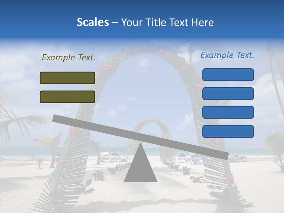 Travel Paradise Scenic PowerPoint Template