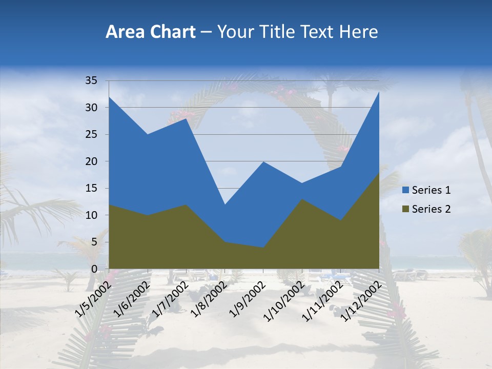 Travel Paradise Scenic PowerPoint Template