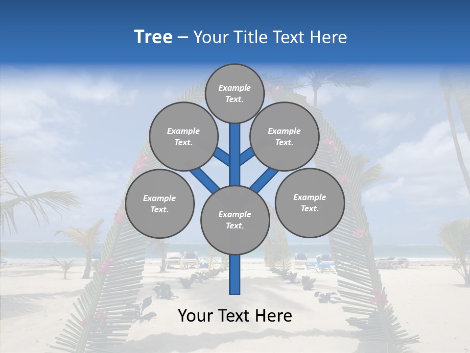 Travel Paradise Scenic PowerPoint Template