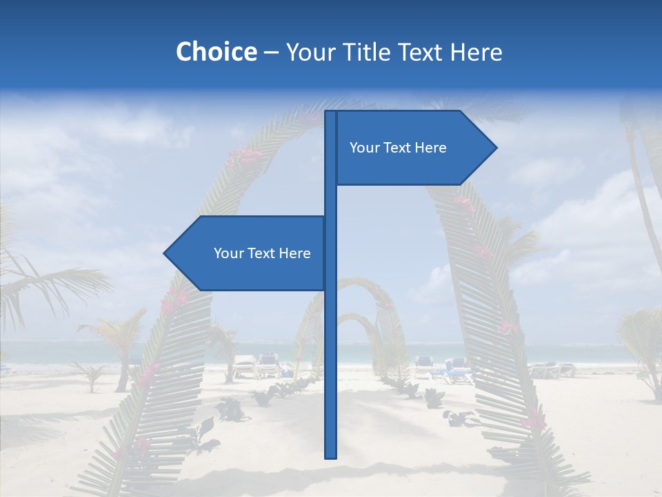 Travel Paradise Scenic PowerPoint Template