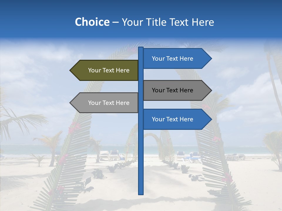 Travel Paradise Scenic PowerPoint Template