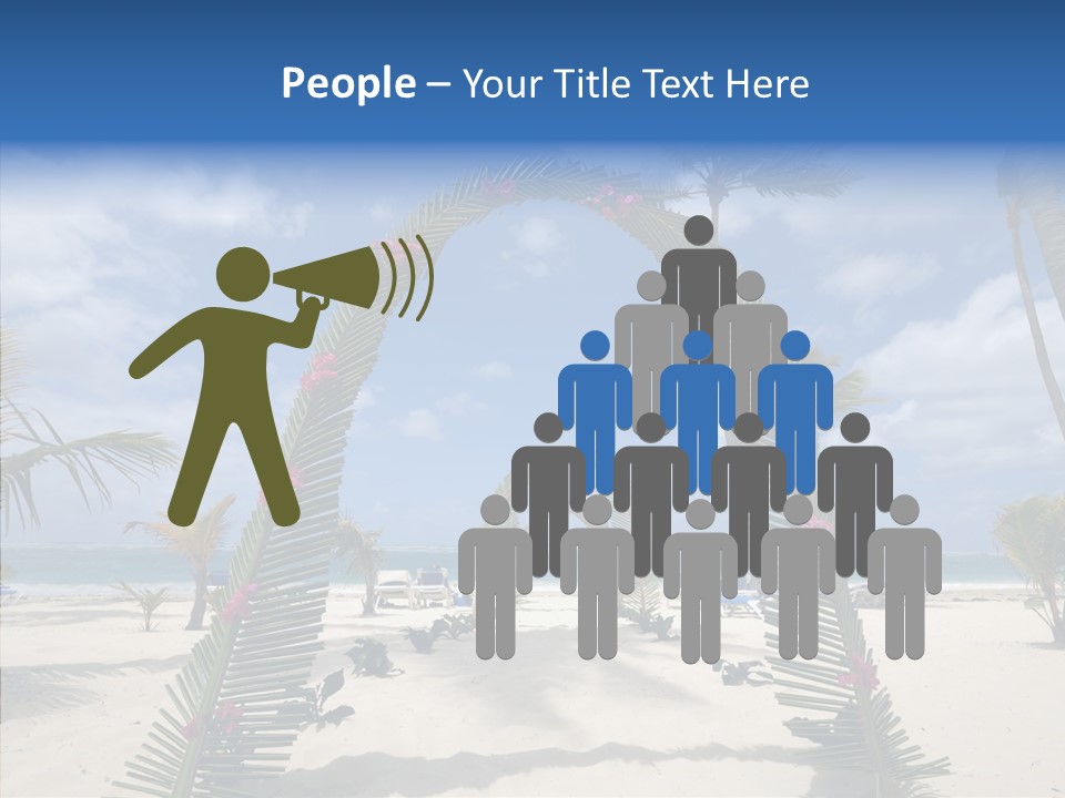 Travel Paradise Scenic PowerPoint Template