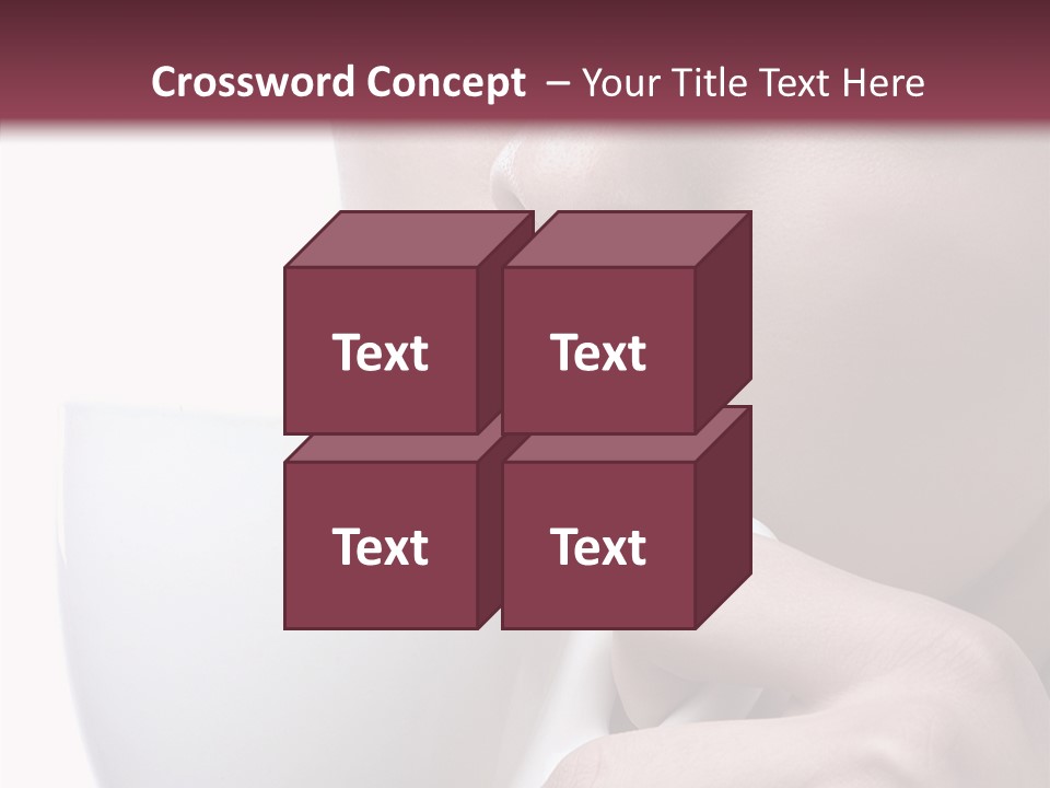 Strong Style Eye PowerPoint Template