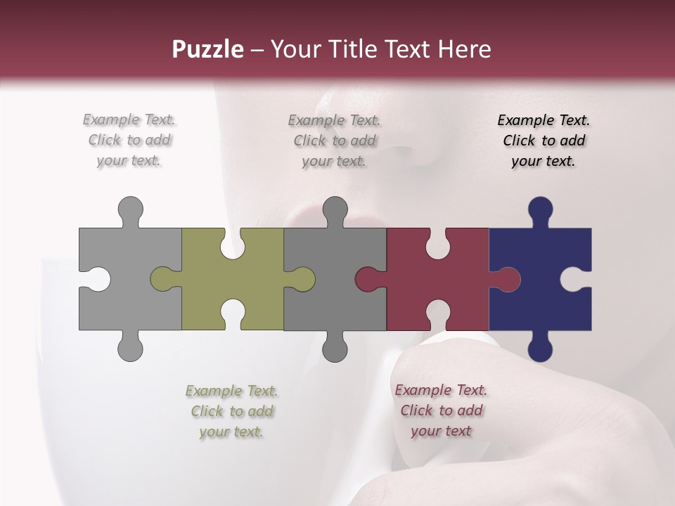 Strong Style Eye PowerPoint Template