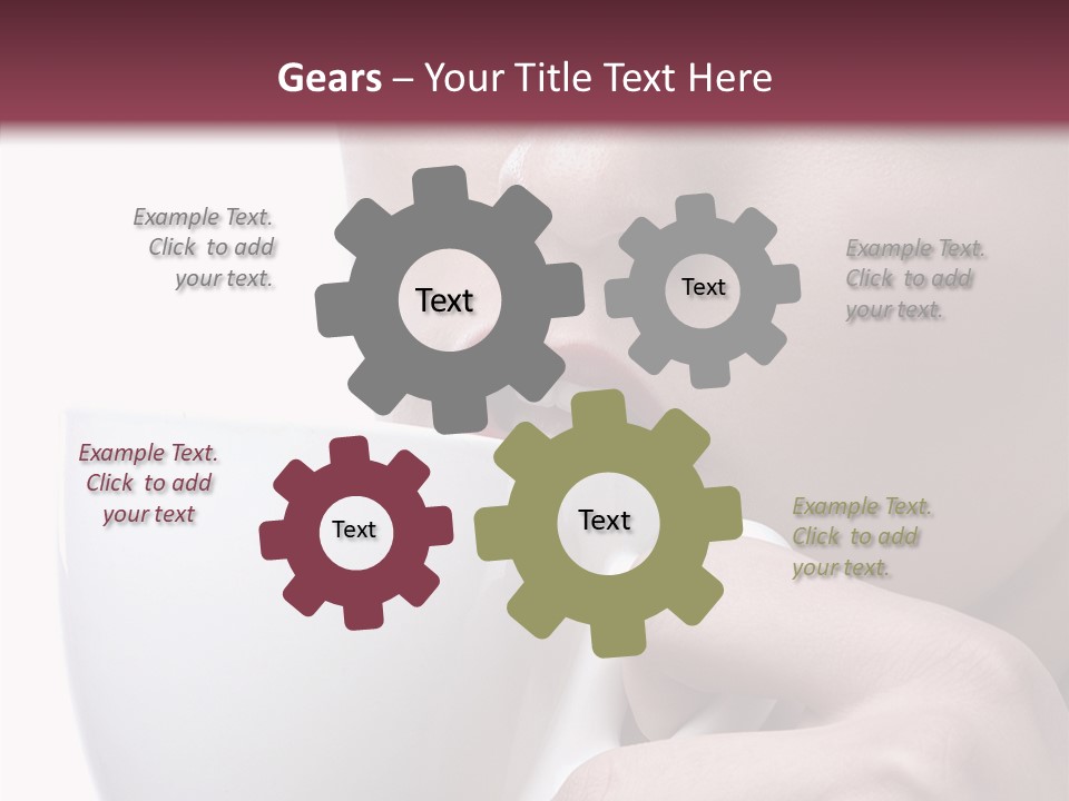 Strong Style Eye PowerPoint Template