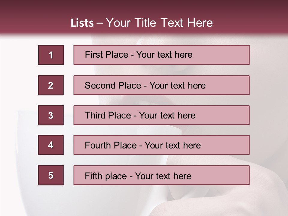 Strong Style Eye PowerPoint Template