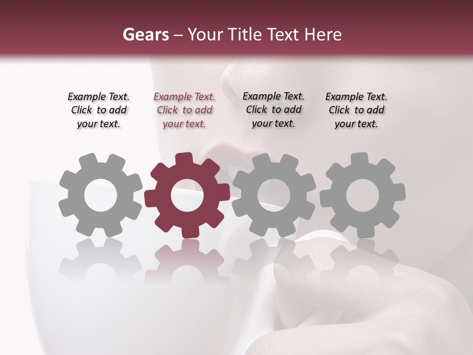 Strong Style Eye PowerPoint Template