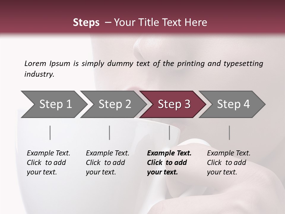 Strong Style Eye PowerPoint Template