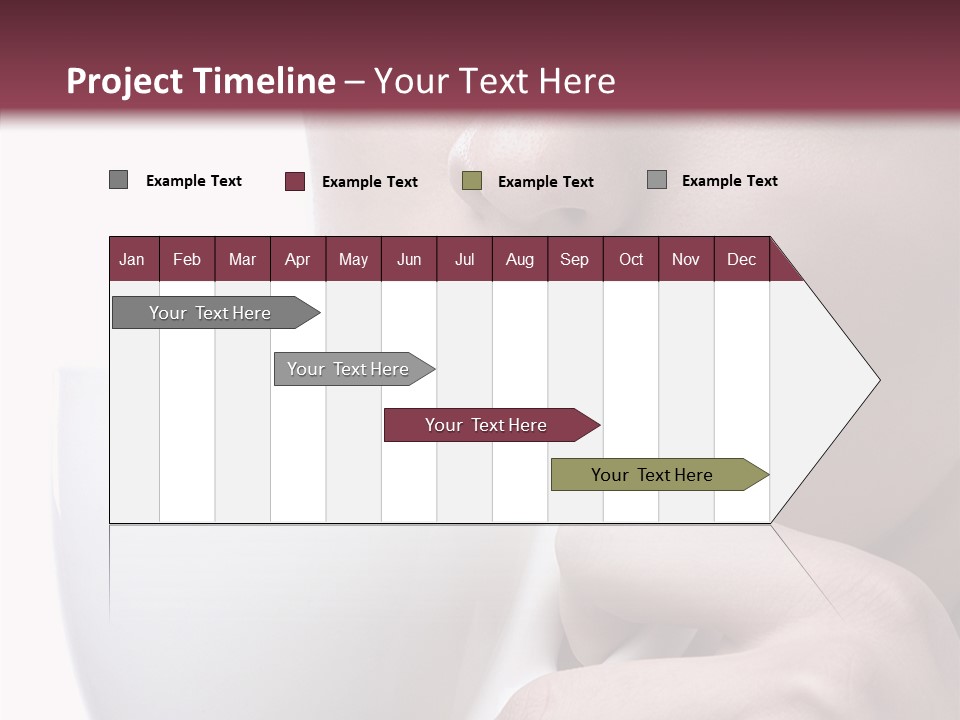 Strong Style Eye PowerPoint Template