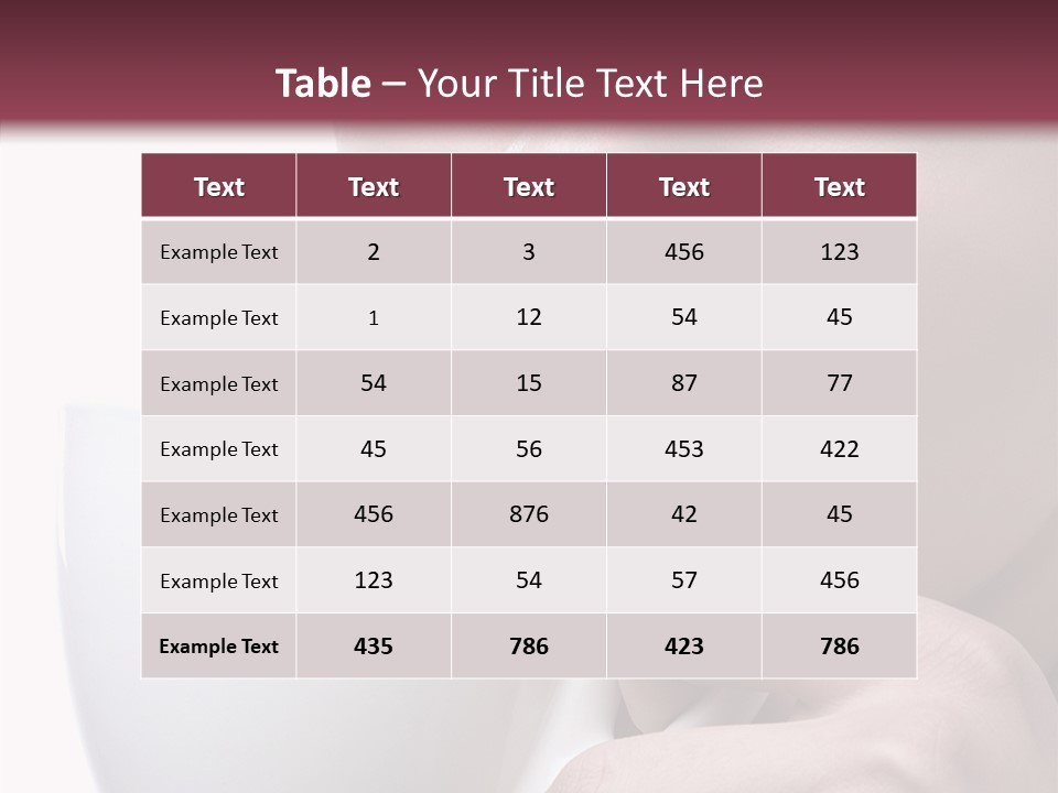 Strong Style Eye PowerPoint Template